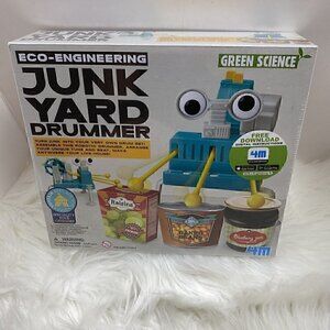 NEW 4M Green Science Eco-Engineering Junkyard Drummer Kit Build Your Own Ages 4+